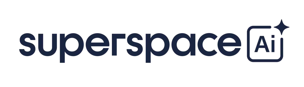 Superspace Logo Blauw Secundair CMYK