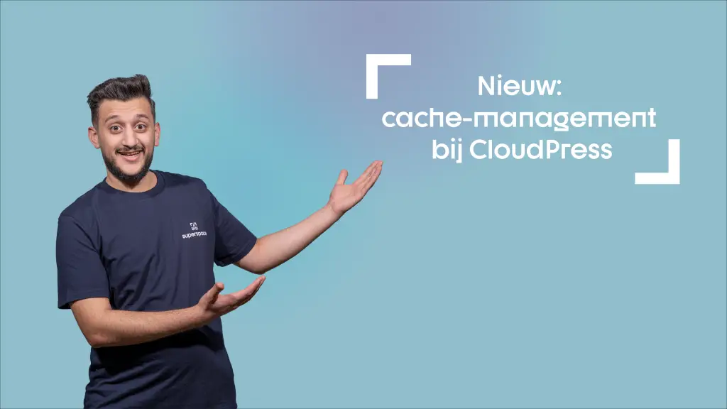 Afbeelding van de nieuwe cache-management interface