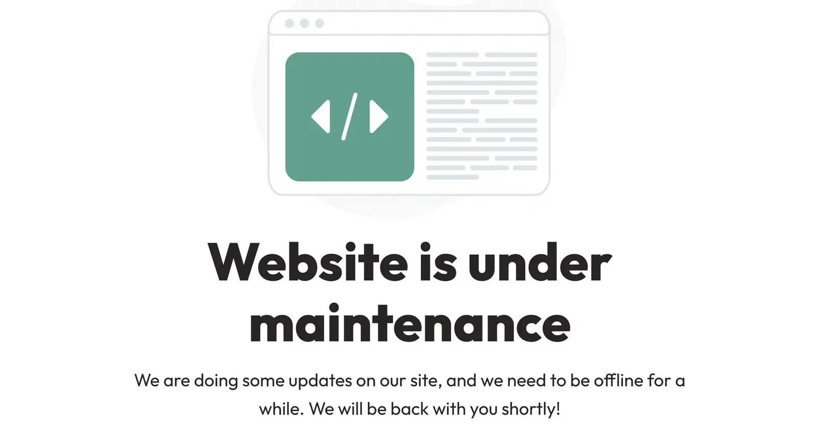 Hoe breng je een WordPress website in onderhoudsmodus?